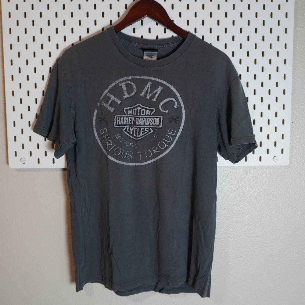 Harley Davidson‎ HDMC Serious Torque Destination Tacoma WA T Shirt L